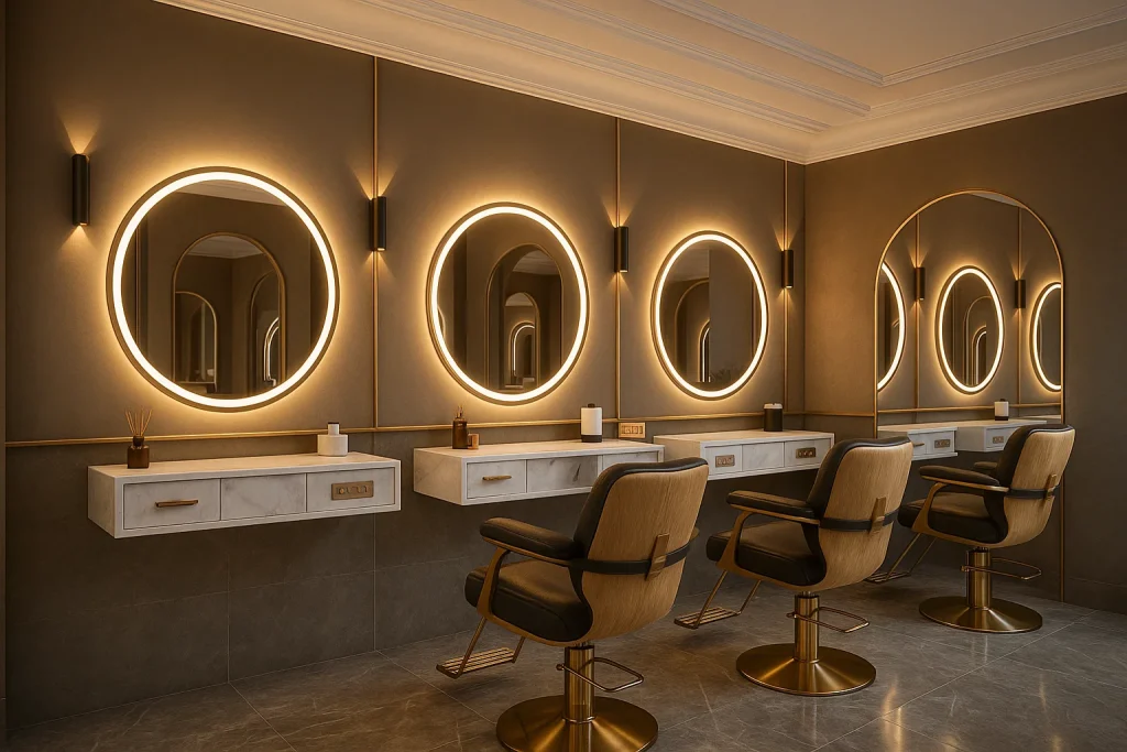 هرآنچه باید درمورد خرید آینه آرایشگاهی بدانید